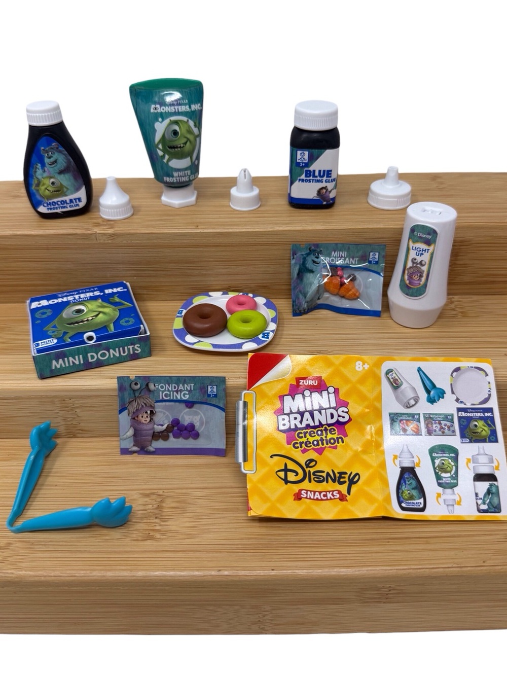 ZURU Mini Brands Create Creation Disney Snacks Monsters Inc Mini Donuts New Open